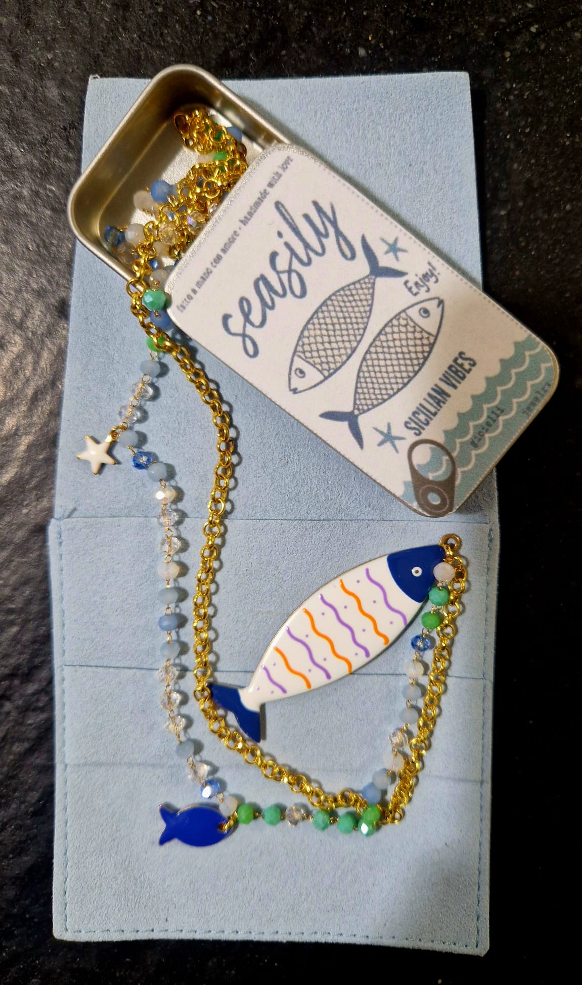 COLLANA AZURE
