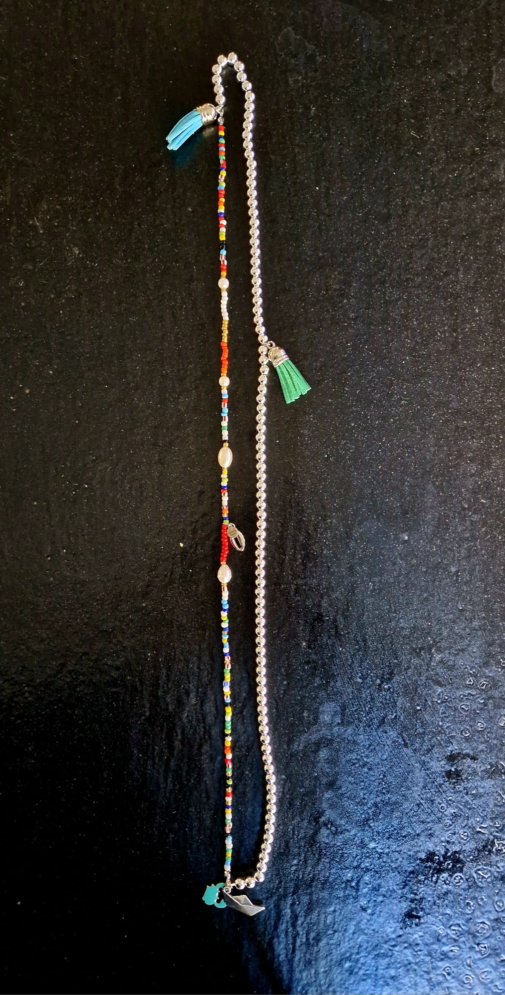 COLLANA NAPPINE OLTREMARE