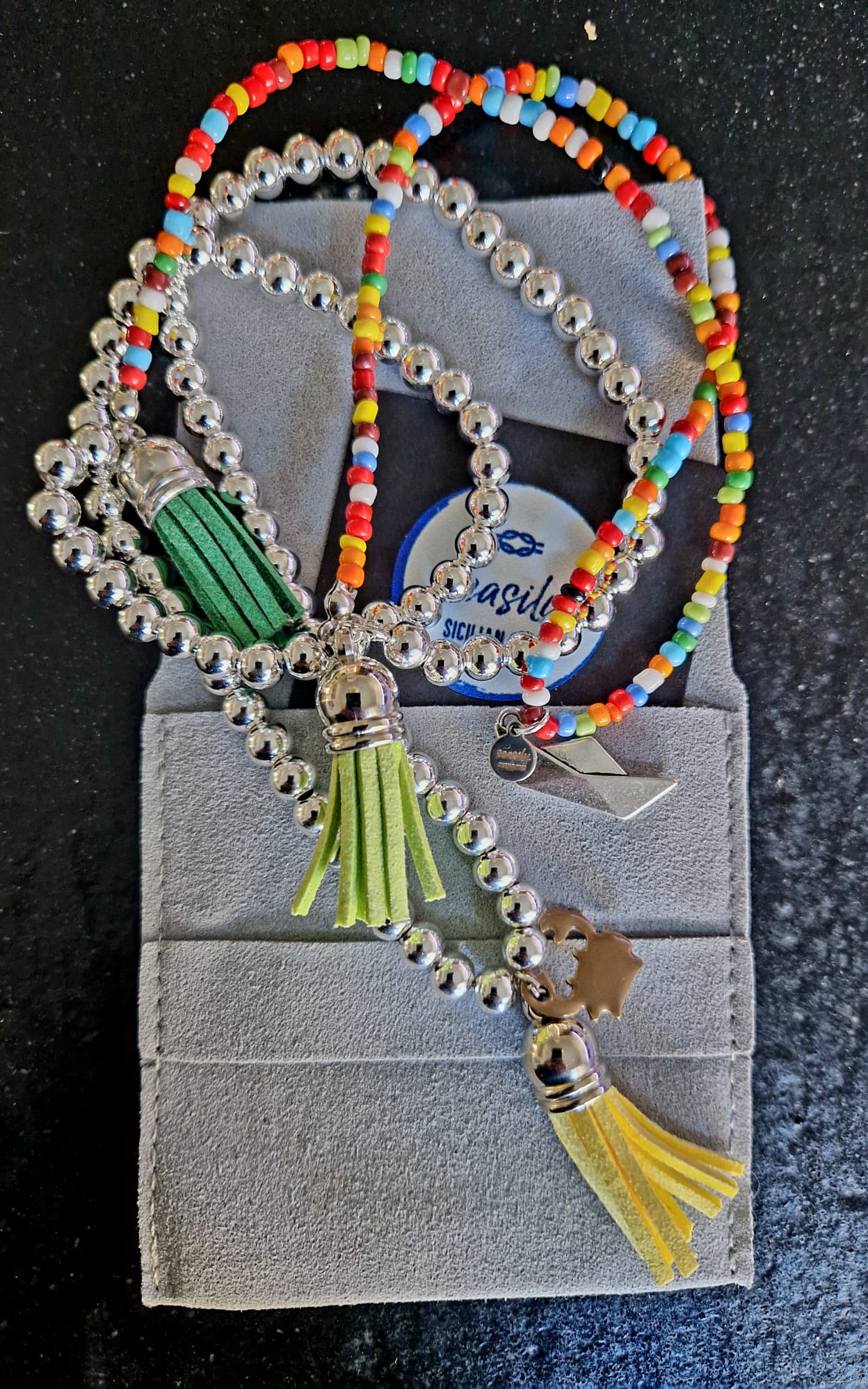 COLLANA NAPPINE SAFARI