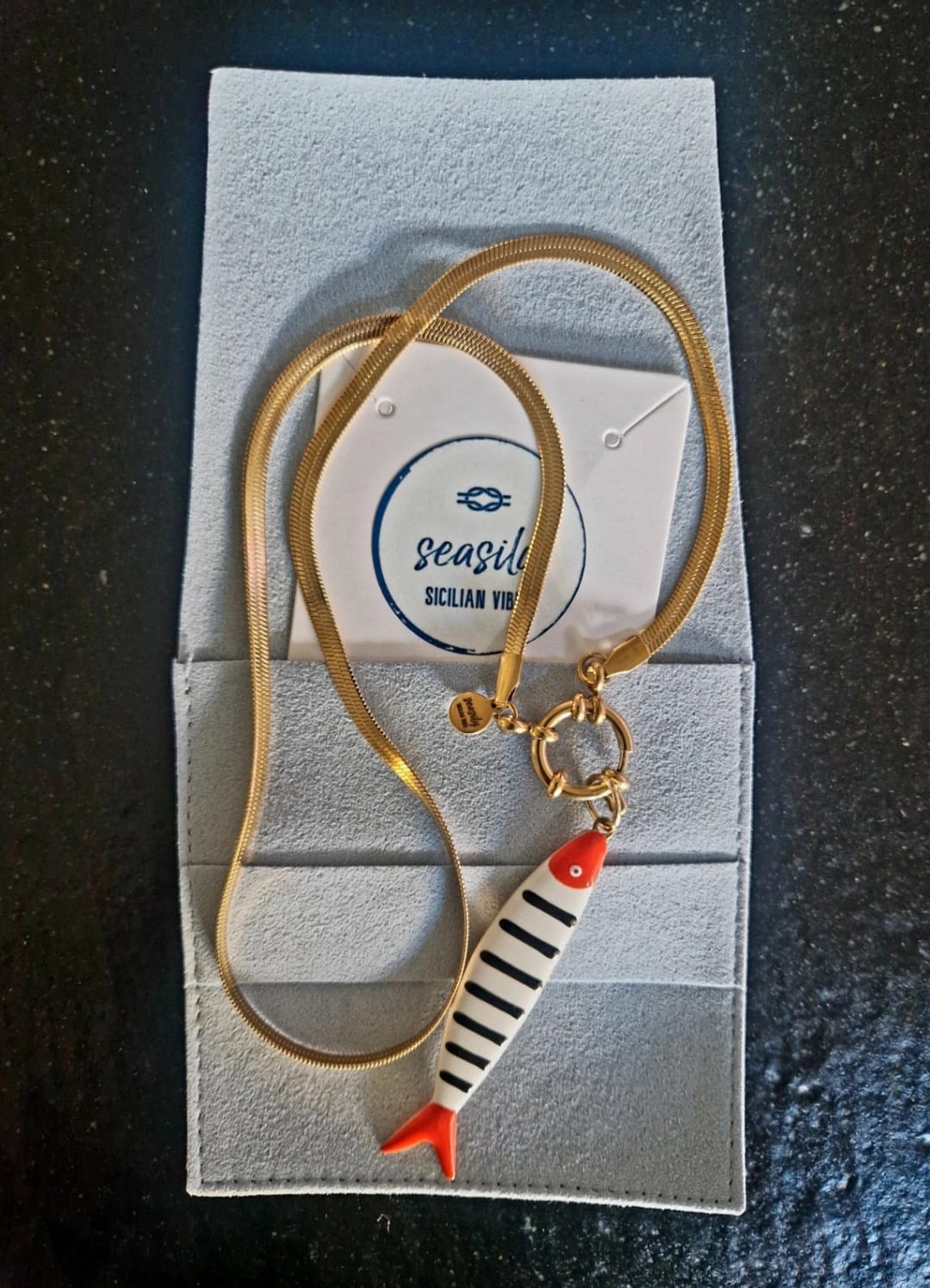 COLLANA SNAKE SARDINA