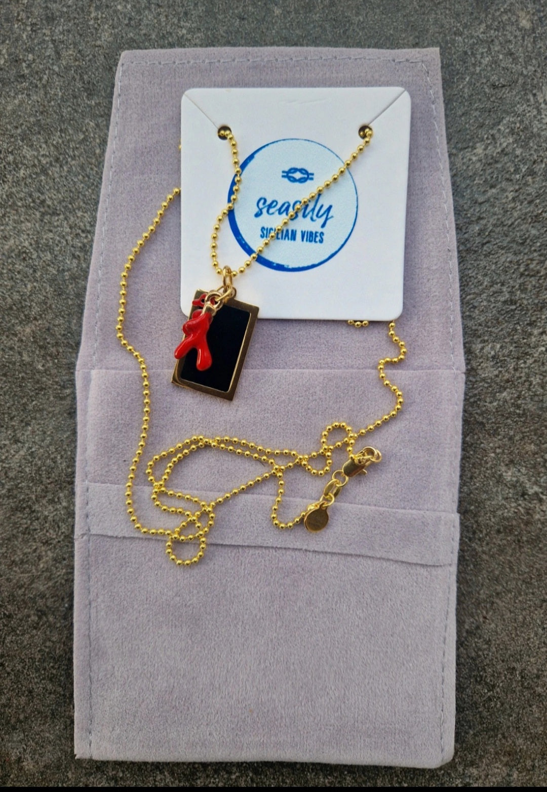 COLLANA TAG GORGONE