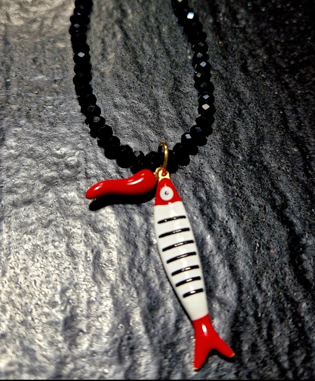 COLLANA LUCKY SARDINA