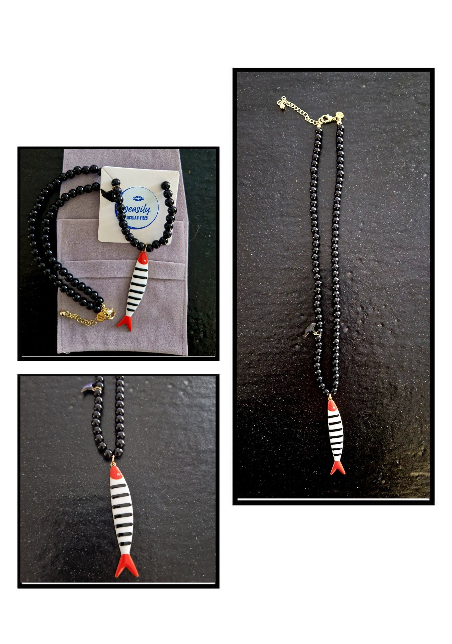 COLLANA BEADS SARDINA