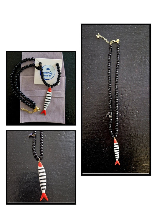 COLLANA BEADS SARDINA