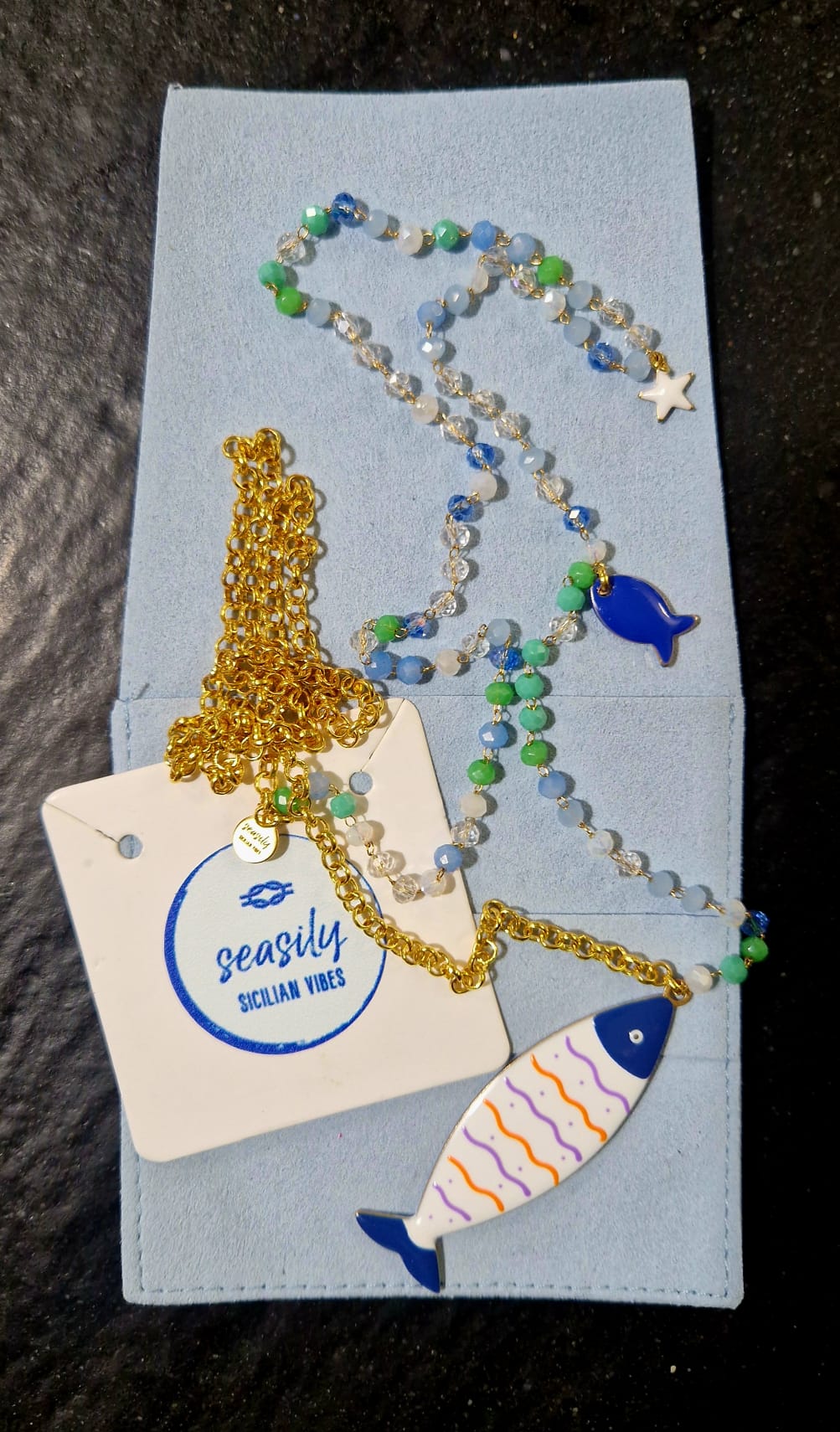COLLANA AZURE