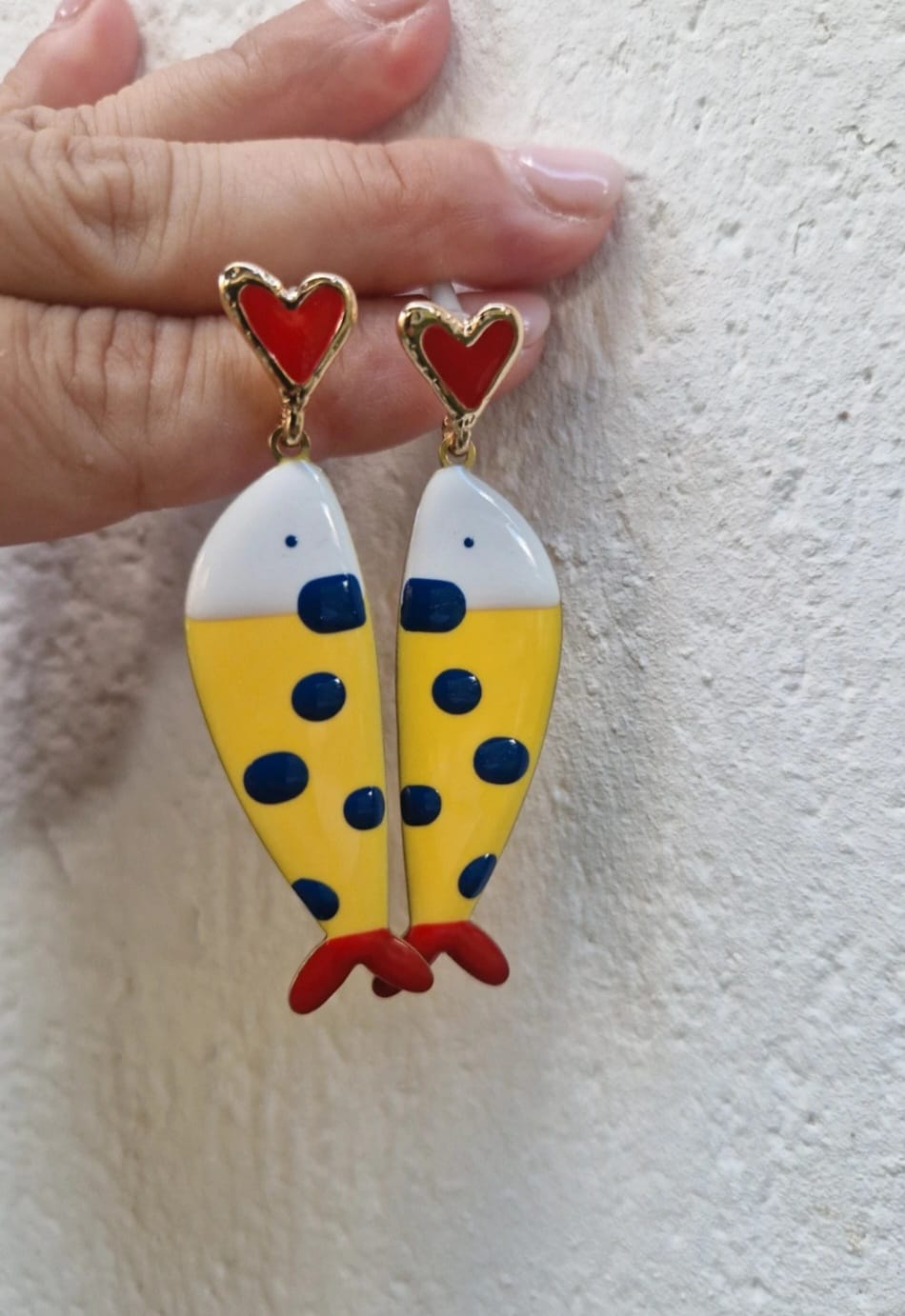 ORECCHINI PESCE PAGLIACCIO