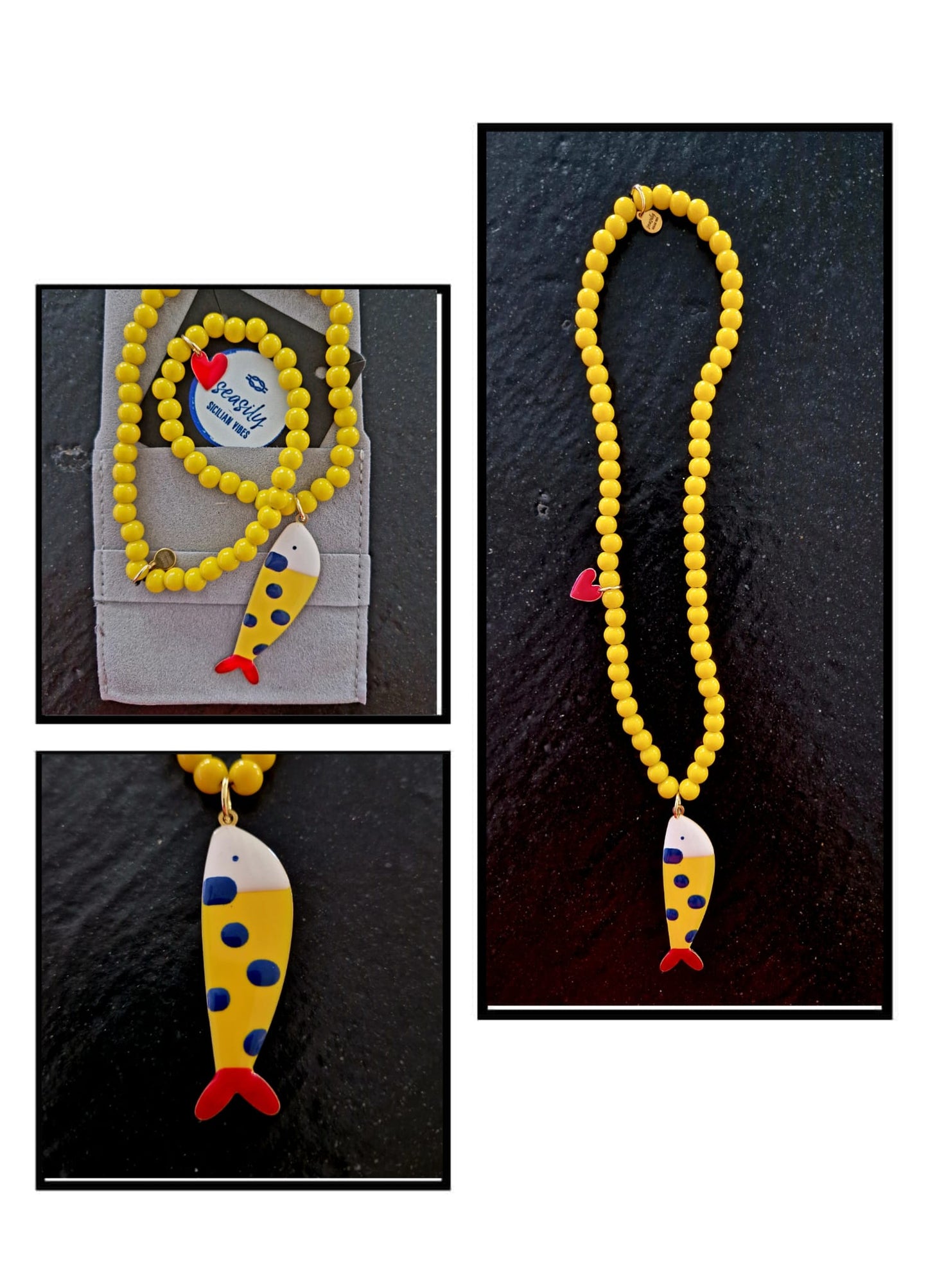 COLLANA BEADS OSTRACION