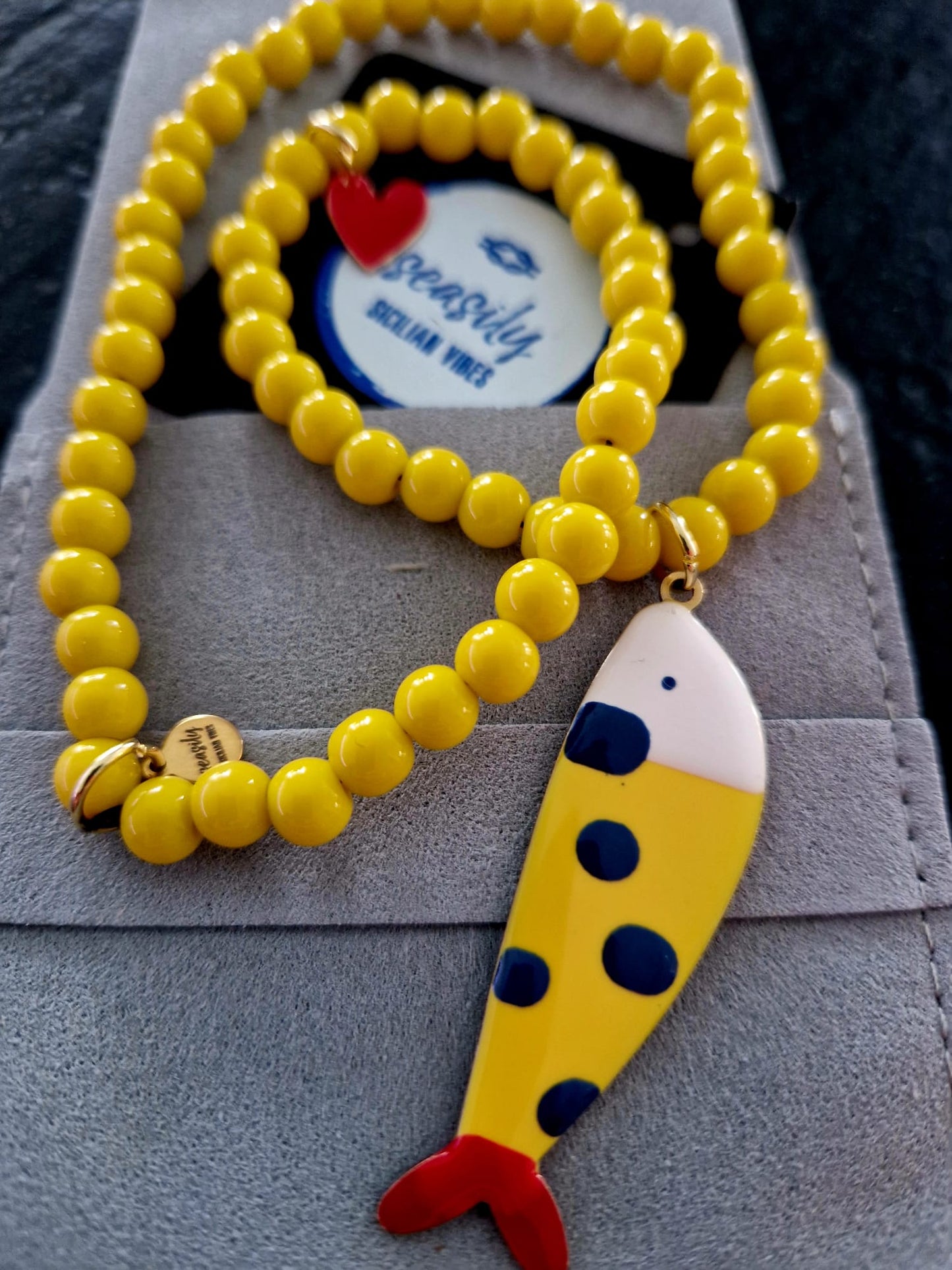 COLLANA BEADS OSTRACION