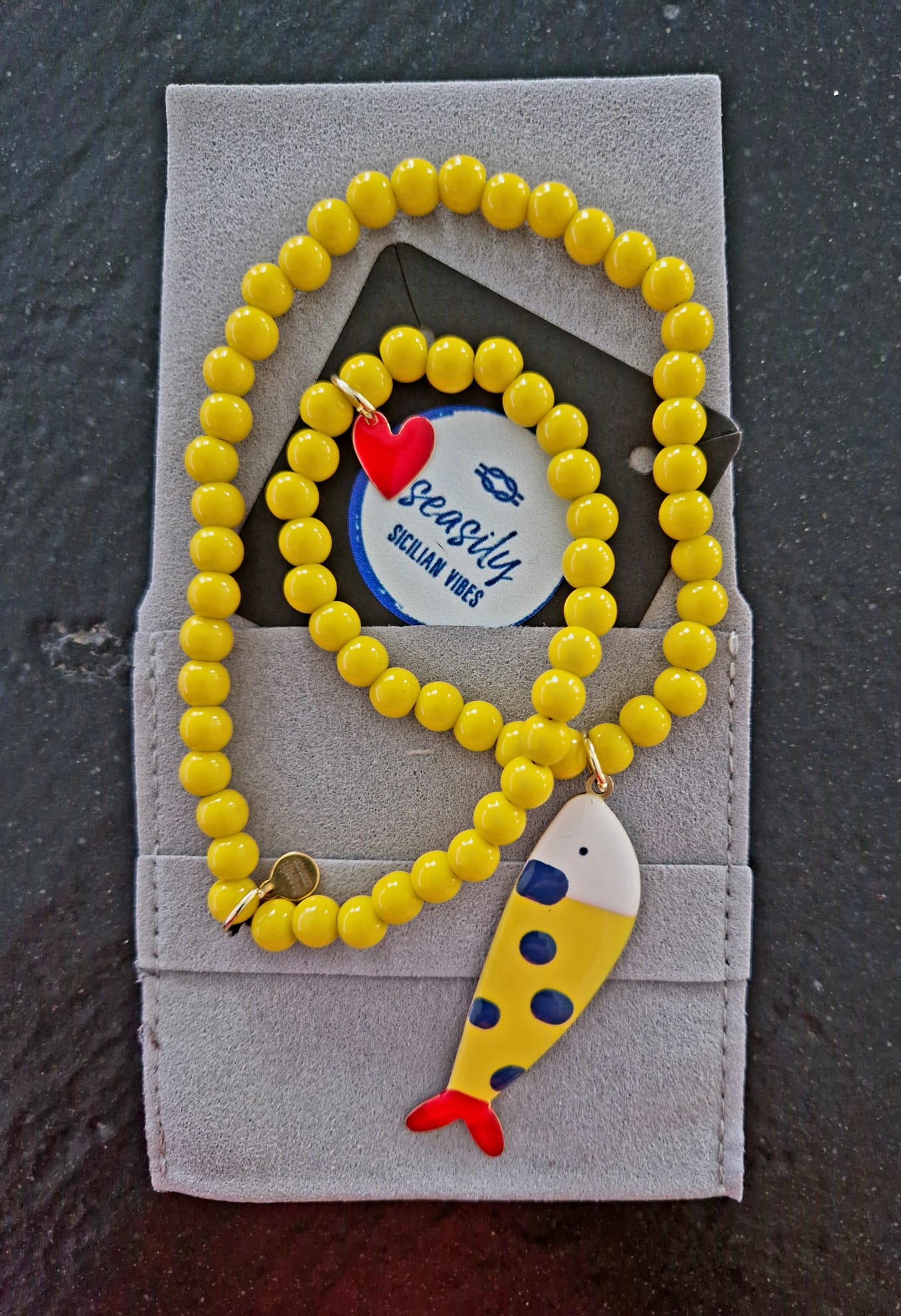 COLLANA BEADS OSTRACION