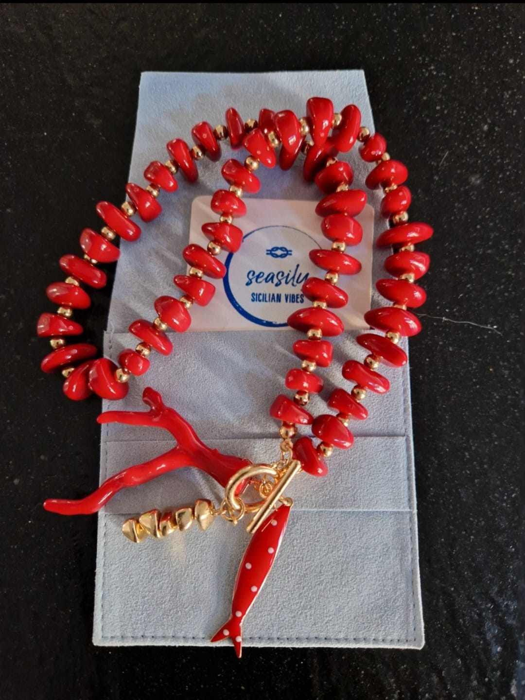 COLLANA TOTAL RED