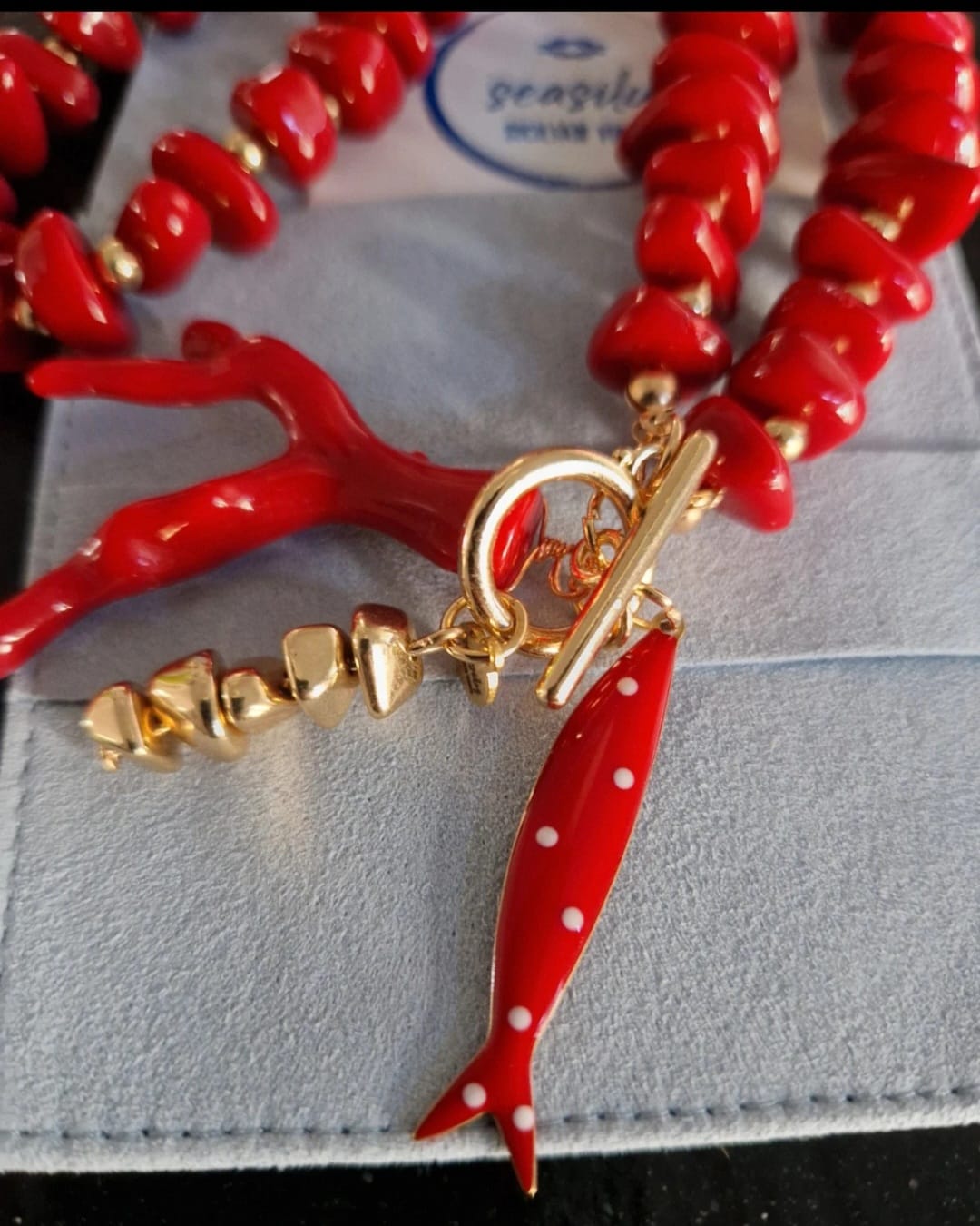 COLLANA TOTAL RED