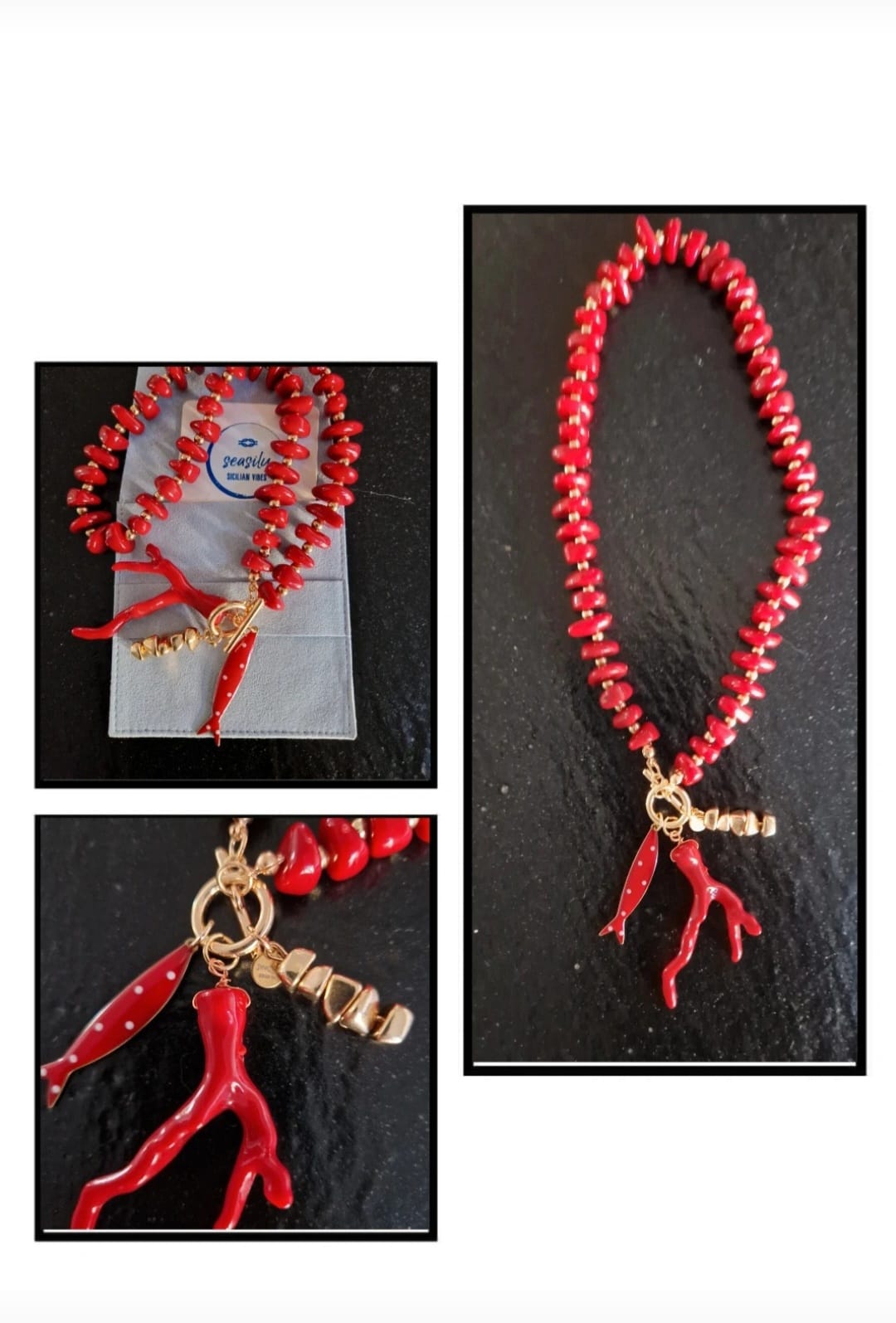 COLLANA TOTAL RED