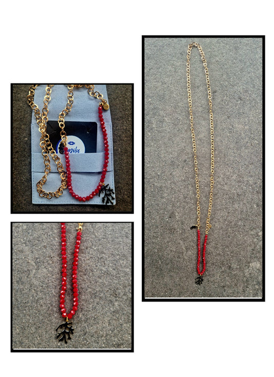 COLLANA MIX ROUGE