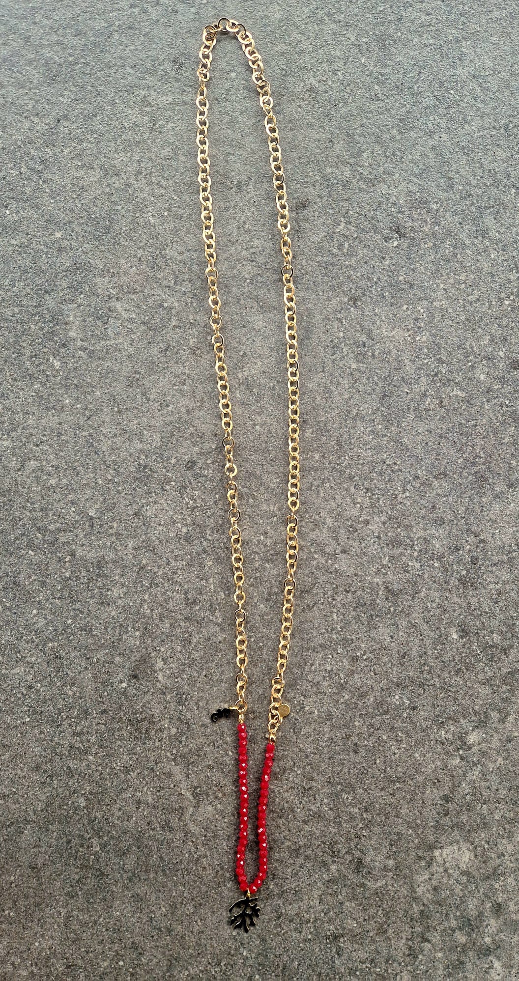 COLLANA MIX ROUGE