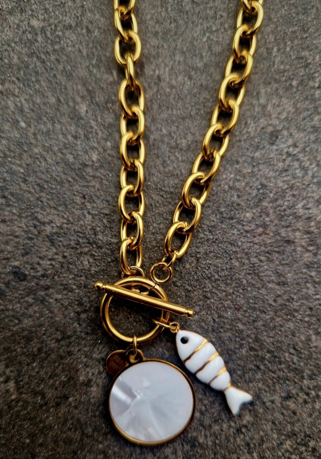 COLLANA TAG CIRCLE