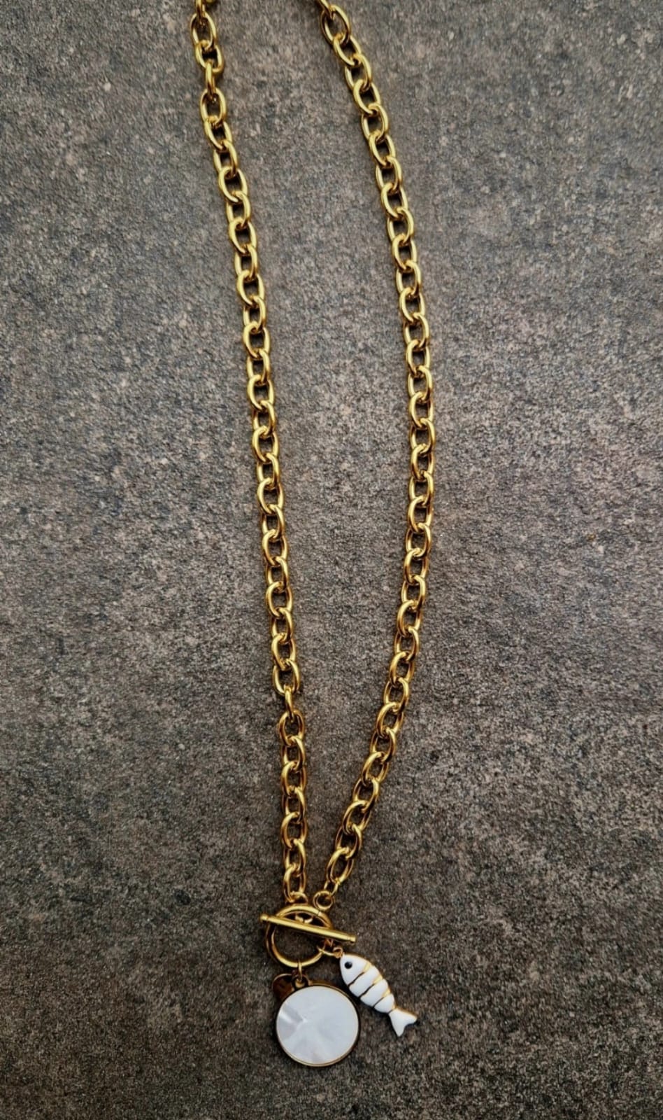 COLLANA TAG CIRCLE